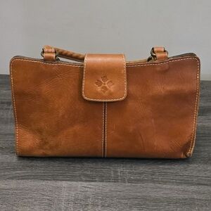 Patricia Nash Brown Leather Handbag